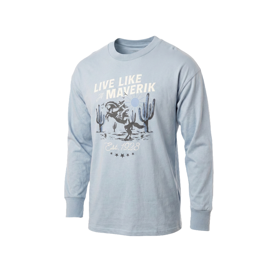 Blue Long Sleeve T-Shirt